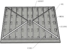 GRC安装节点 钢架板
